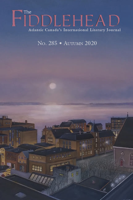 Cover of "The Fiddlehead" (a literary journal).